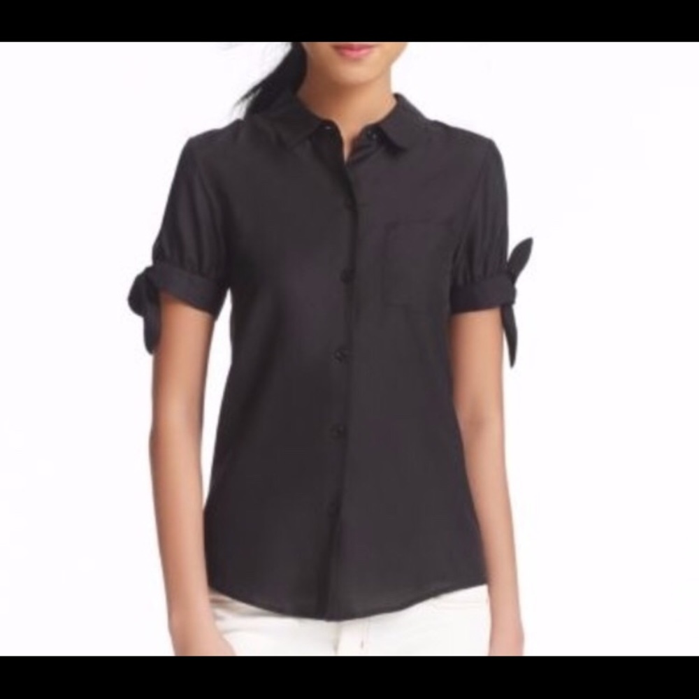 Kate Spade “Caitlin” silk blend blouse with bows 🔮